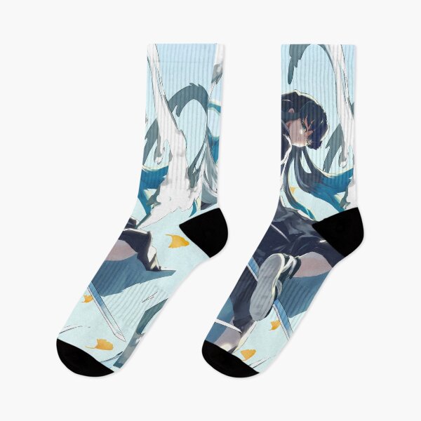 Item preview, Muichiro Tokito Demon Slayer Sky Mist Leap designed and sold by SuperTeamCanada.