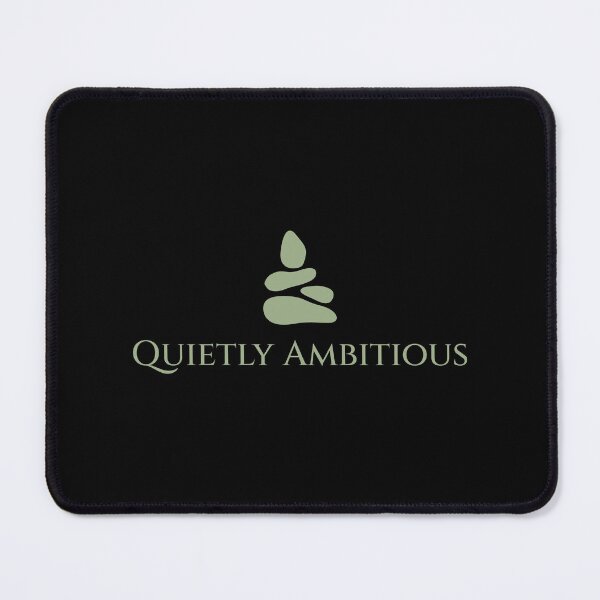 Item preview, Not Loud Just Focused – Quietly Ambitious Minimalist T-shirt Introvert Aesthetic Outfit designed and sold by PixelPlush.