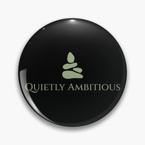 Item preview, Not Loud Just Focused – Quietly Ambitious Minimalist T-shirt Introvert Aesthetic Outfit designed and sold by PixelPlush.