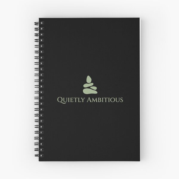 Item preview, Not Loud Just Focused – Quietly Ambitious Minimalist T-shirt Introvert Aesthetic Outfit designed and sold by PixelPlush.