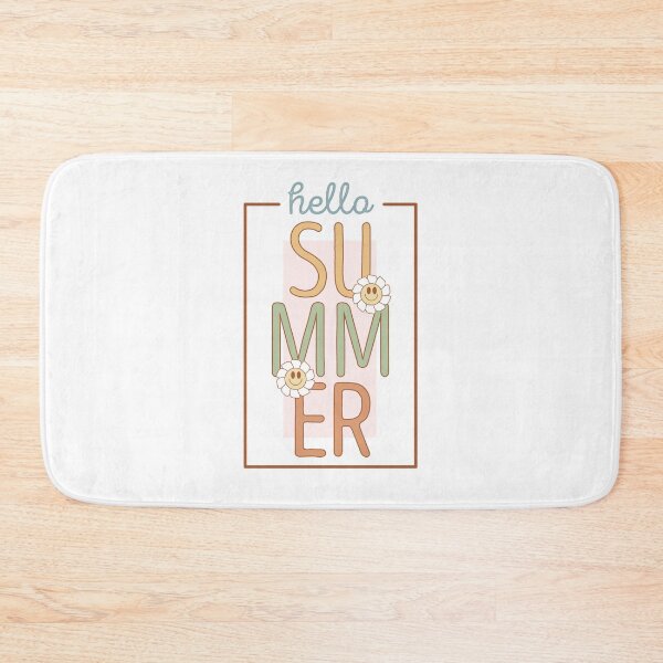 Item preview, Boho summer aesthetic typography - hello summer retro cute design designed and sold by KymeraStudio25.