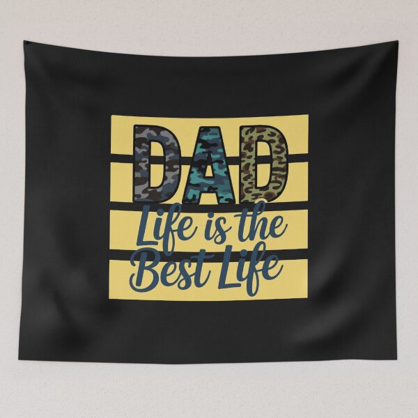 Item preview, DAD Life Is The Best Life – Tactical Camo Dad Lifestyle Design designed and sold by Aquarius-club.
