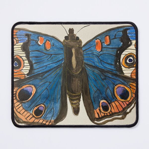 Item preview, Blue Butterfly Watercolor designed and sold by GideonMarlowe.