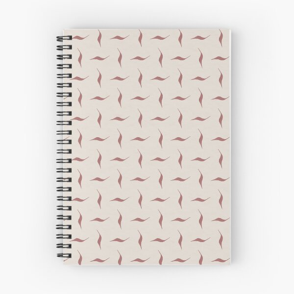 Item preview, rust colored  abstract organic motif pattern on off-white background designed and sold by Designs by christel_treiber.