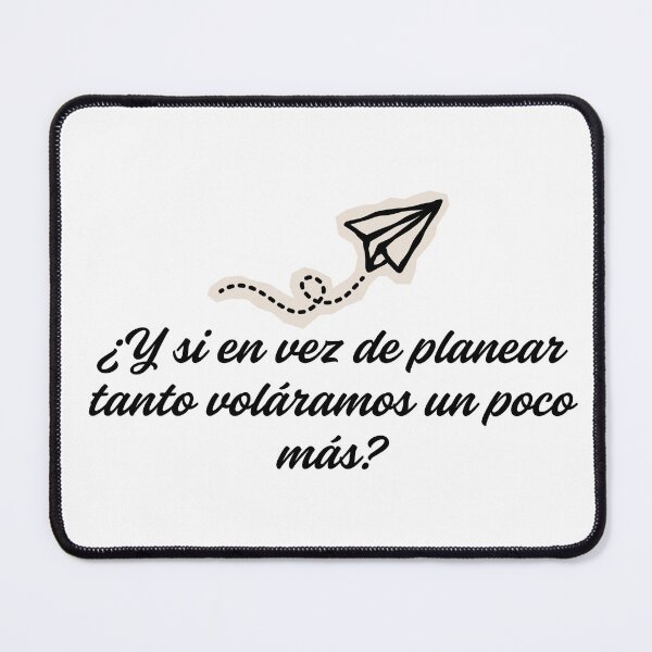 Item preview, Fly more, plan less - Inspirational phrase in Spanish - Minimalist Travel Art designed and sold by Clauzierra.