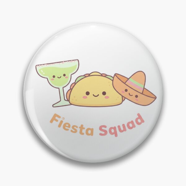 Item preview, Fiesta Squad Cute Cinco de Mayo Shirt Kawaii Taco Margarita designed and sold by MartBook.