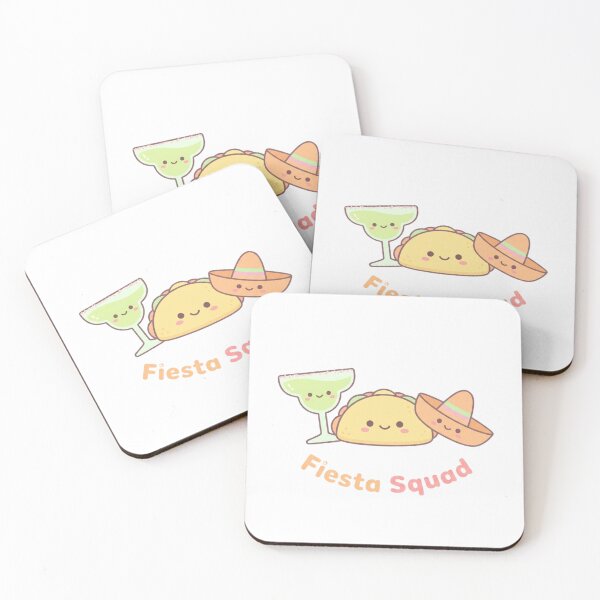 Item preview, Fiesta Squad Cute Cinco de Mayo Shirt Kawaii Taco Margarita designed and sold by MartBook.
