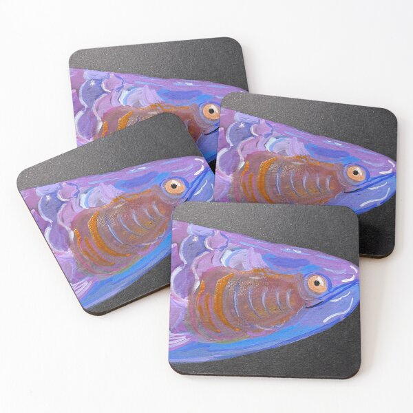 Item preview, Colorful Arowana Fish Underwater Illustration designed and sold by GideonMarlowe.