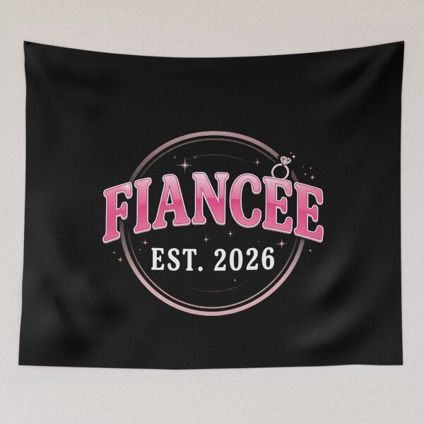 Item preview, Fiancée Est 2026 – Future Bride Engagement Gift designed and sold by THREE LITTLE BEANS.