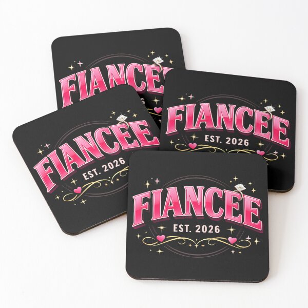 Item preview, Fiancée Est 2026 – Future Bride Engagement Gift designed and sold by THREE LITTLE BEANS.