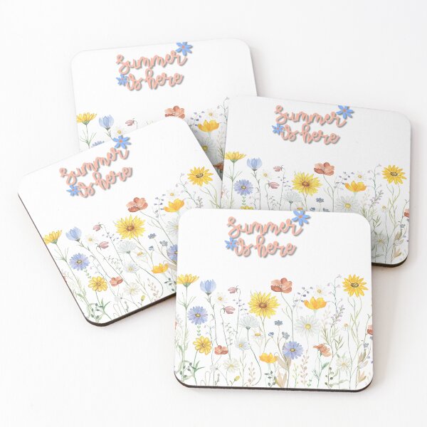 Item preview, hand painted colorful wild flower field Classic T-Shirt designed and sold by Fun Mood Prints .