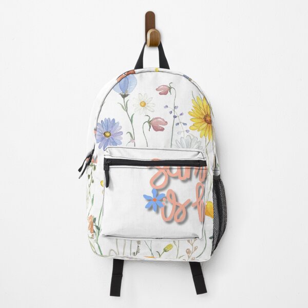 Item preview, hand painted colorful wild flower field Classic T-Shirt designed and sold by Fun Mood Prints .