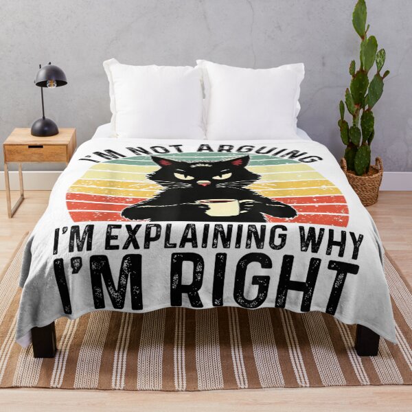 Item preview, I'm Not Arguing I'm Just Explaining Why I'm Right Funny Cat designed and sold by hqmofoo35.