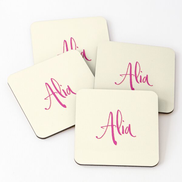 Item preview, ALIA personalized type design designed and sold by CharlottePlaceArt.
