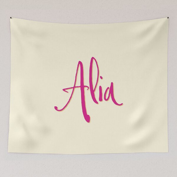 Item preview, ALIA personalized type design designed and sold by CharlottePlaceArt.