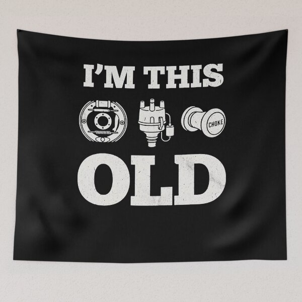 Item preview, I'm This Old Funny Mechanic designed and sold by ZalcArtStore.