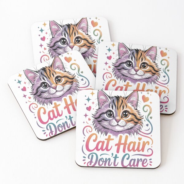 Item preview, Funny Cat Mom Cat Hair Don’t Care Cute Gift Shirt designed and sold by fayrozelmasry.