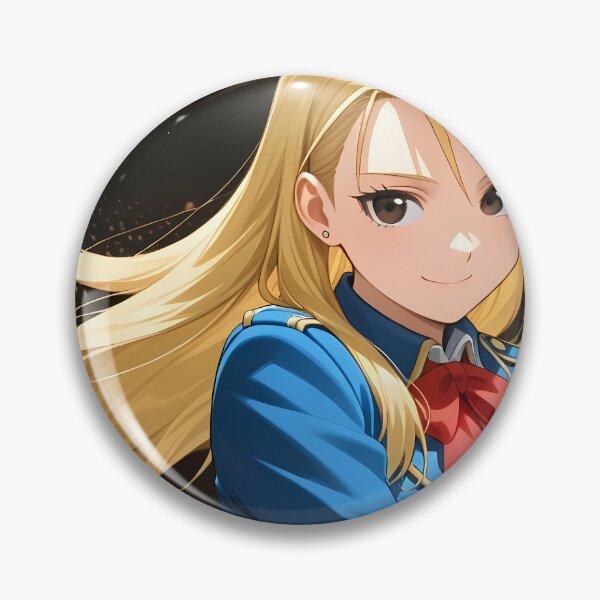 Item preview, Riza Hawkeye Fullmetal Alchemist Dynamic Uniform Pose designed and sold by SuperTeamCanada.