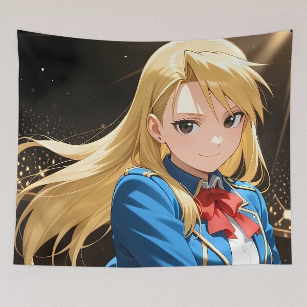 Item preview, Riza Hawkeye Fullmetal Alchemist Dynamic Uniform Pose designed and sold by SuperTeamCanada.