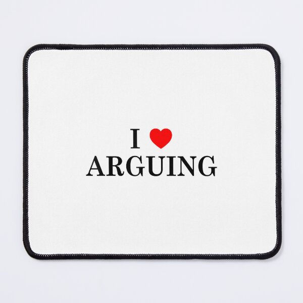 Item preview, I Love Arguing I Heart Arguing Debating Feminism Feminist designed and sold by hqmofoo35.