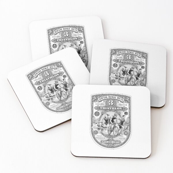 Item preview, Triathlon Triathlete Swim Bike Run Funny Vintage Banknote designed and sold by GrandeDuc.