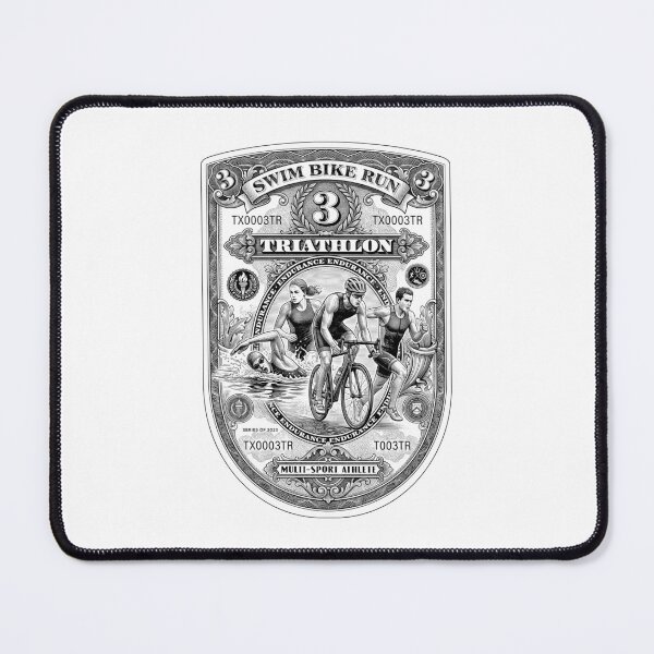Item preview, Triathlon Triathlete Swim Bike Run Funny Vintage Banknote designed and sold by GrandeDuc.