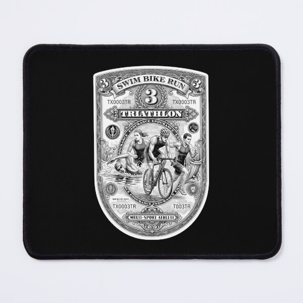 Item preview, Triathlon Triathlete Swim Bike Run Funny Vintage Banknote designed and sold by GrandeDuc.