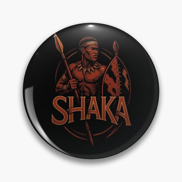 Item preview, Shaka Zulu Warrior Design, Zulu King Shirt, African Warrior, Tribal Battle, Spear Shield Fighter, South African History, Zulu Nation, Warrior Culture Art designed and sold by Typologystudios.