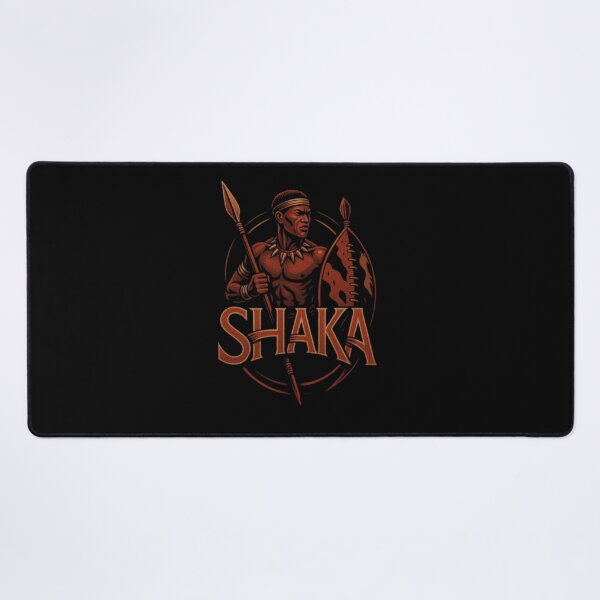 Item preview, Shaka Zulu Warrior Design, Zulu King Shirt, African Warrior, Tribal Battle, Spear Shield Fighter, South African History, Zulu Nation, Warrior Culture Art designed and sold by Typologystudios.
