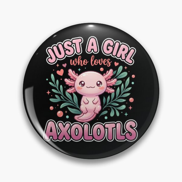 Item preview, Just a Girl Who Loves Axolotls – Cute Axolotl Lover Gift designed and sold by THREE LITTLE BEANS.