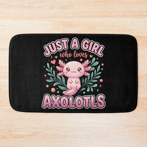 Item preview, Just a Girl Who Loves Axolotls – Cute Axolotl Lover Gift designed and sold by THREE LITTLE BEANS.