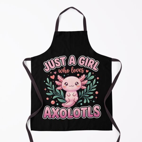 Item preview, Just a Girl Who Loves Axolotls – Cute Axolotl Lover Gift designed and sold by THREE LITTLE BEANS.