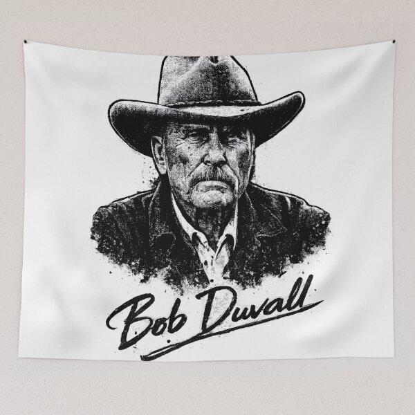 Item preview, Bob Duvall – Outlaw Ink Stencil Portrait designed and sold by gahteeriffico.