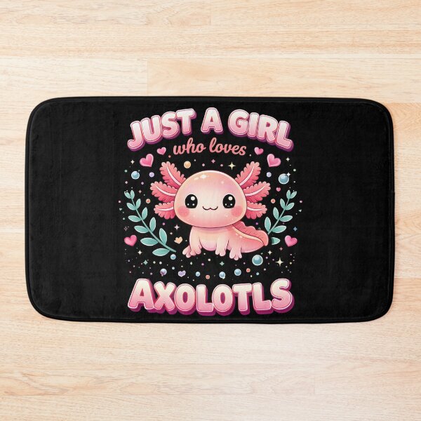 Item preview, Just a Girl Who Loves Axolotls – Cute Axolotl Lover Gift designed and sold by THREE LITTLE BEANS.