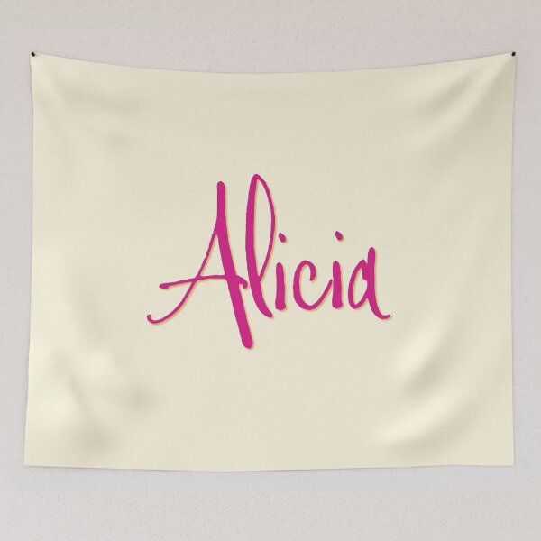 Item preview, Diseño tipográfico personalizado de ALICIA designed and sold by CharlottePlaceArt.