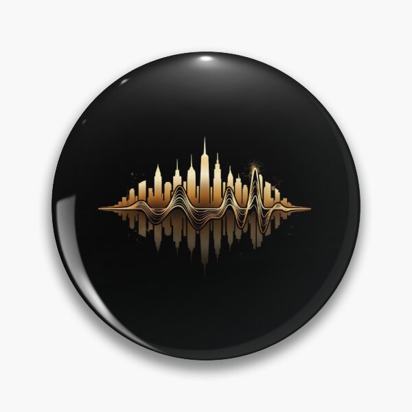 Item preview,  Berlin Skyline Soundwave – Modern City Audio Art Design designed and sold by THREE LITTLE BEANS.