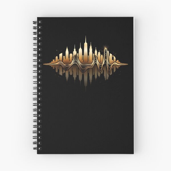 Item preview,  Berlin Skyline Soundwave – Modern City Audio Art Design designed and sold by THREE LITTLE BEANS.