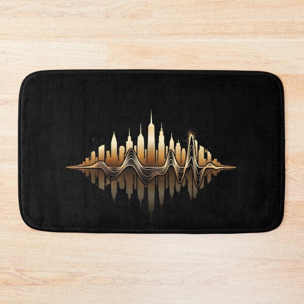 Item preview,  Berlin Skyline Soundwave – Modern City Audio Art Design designed and sold by THREE LITTLE BEANS.