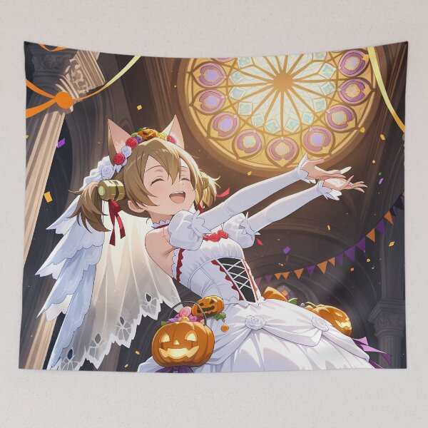 Item preview, Silica Sword Art Online Angel Bride Halloween Glow designed and sold by SuperTeamCanada.