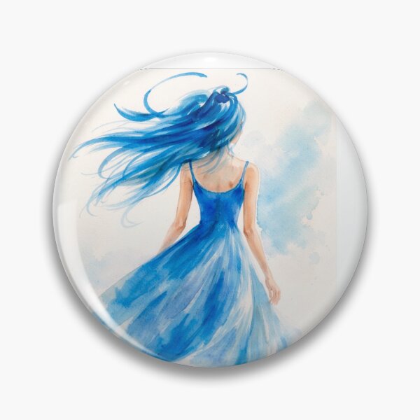 Item preview, Blue designed and sold by KanaSukrePrints.