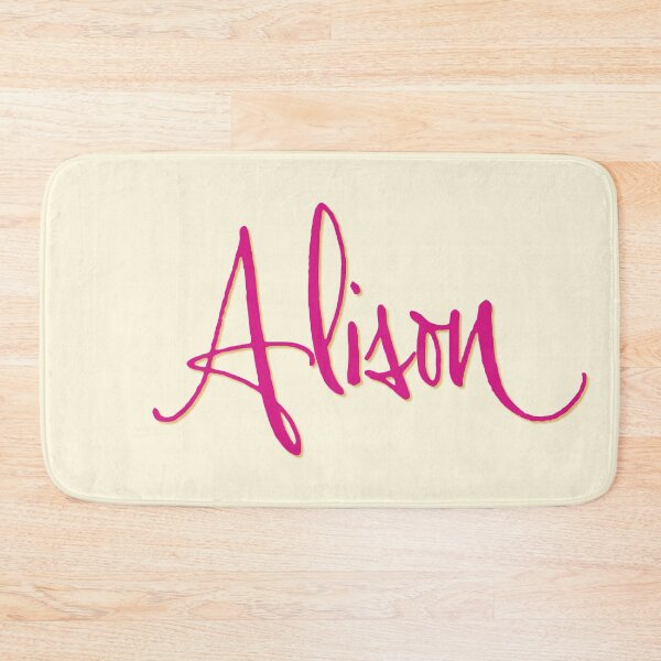 Item preview, ALISON personalized type design designed and sold by CharlottePlaceArt.