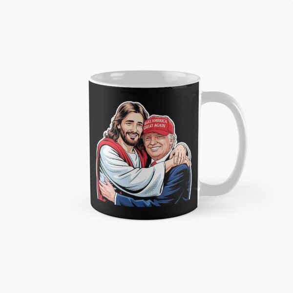 Item preview, Jesus Hugging Trump Make America Great Again designed and sold by plushism.