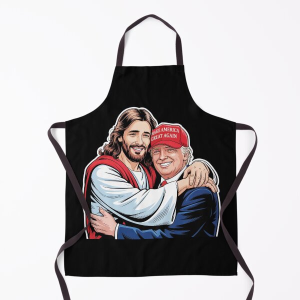 Item preview, Jesus Hugging Trump Make America Great Again designed and sold by plushism.