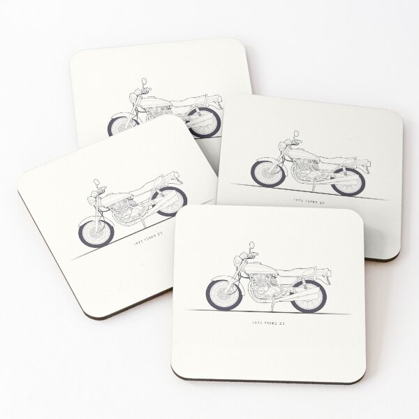 Item preview, The Art of Wheels: Kawasaki 750RS Z2 - Line Art designed and sold by anuaramir.