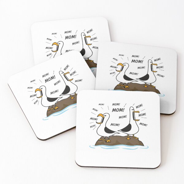 Item preview, Seagull Mom Mom Mom Funny Mothers Day designed and sold by JustuKitties.