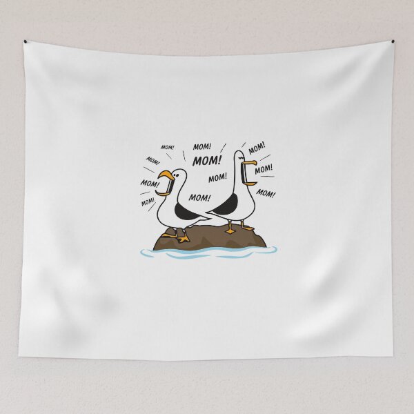 Item preview, Seagull Mom Mom Mom Funny Mothers Day designed and sold by JustuKitties.