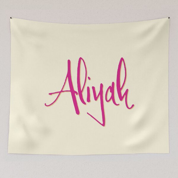 Item preview, ALIYAH personalized type design designed and sold by CharlottePlaceArt.