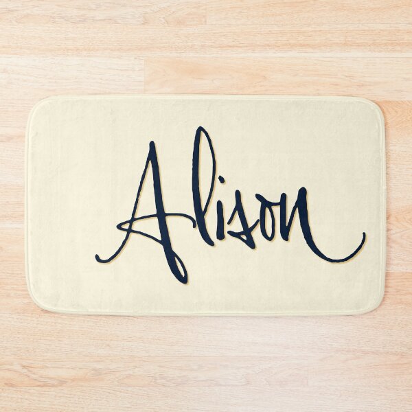 Item preview, ALISON personalized type design designed and sold by CharlottePlaceArt.
