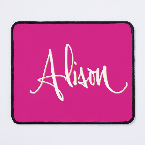 Item preview, ALISON personalized type design designed and sold by CharlottePlaceArt.
