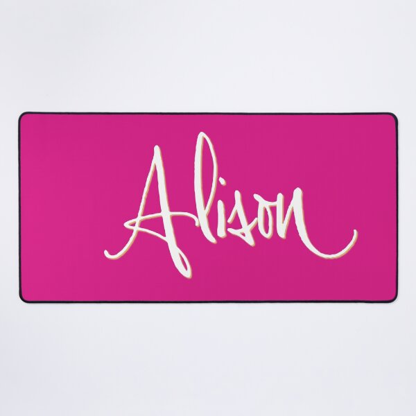 Item preview, ALISON personalized type design designed and sold by CharlottePlaceArt.